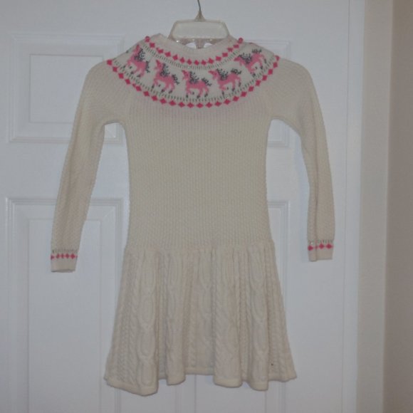 Isaac Mizrahi Sweater Dress Girl Size S (5-6) - Picture 6 of 6